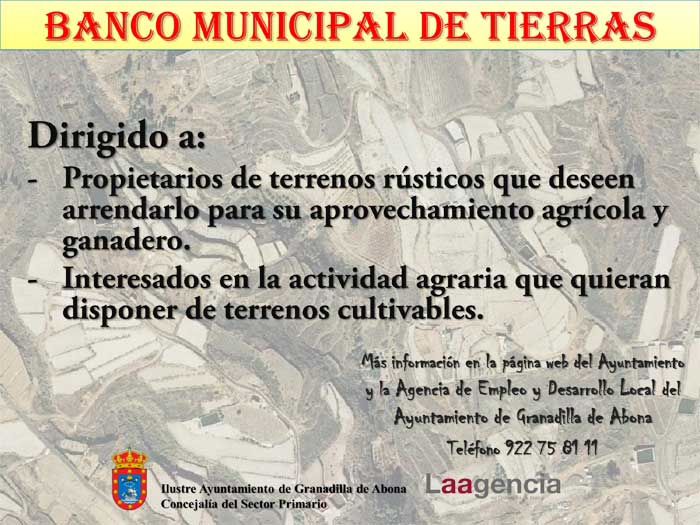 El Banco de Tierras Municipal, un éxito según Esteban González