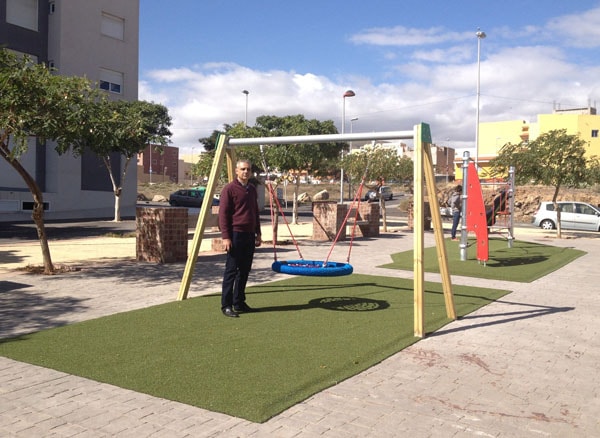 La Jurada cuenta con un moderno Parque Infantil