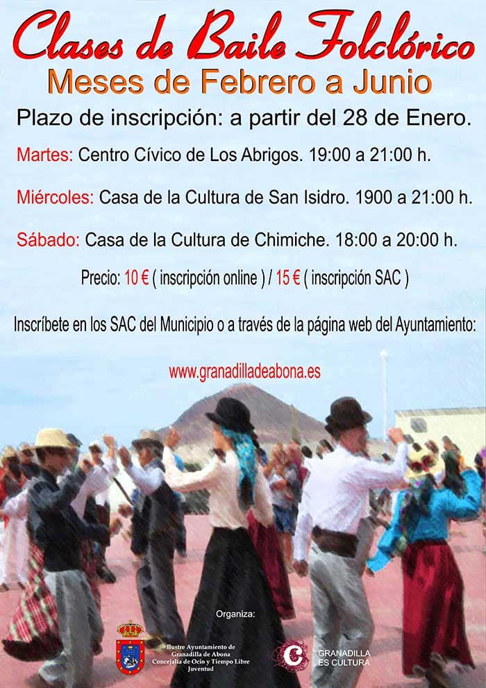 ‘Clases de Baile Folklórico’ en diferentes zonas del municipio