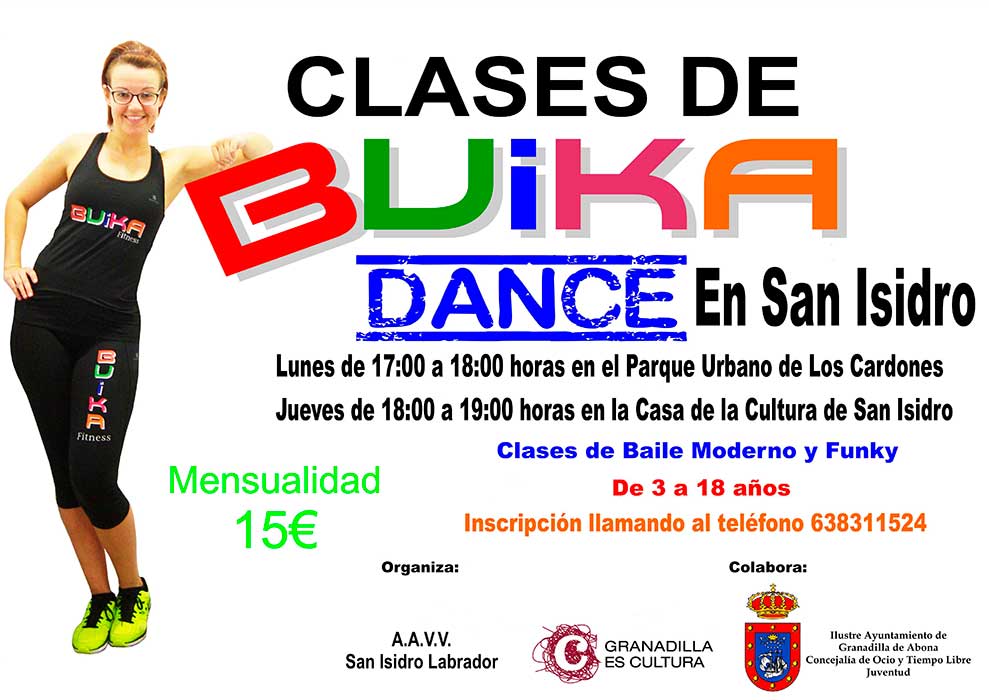 Clases de ‘Buika Dance’ en San Isidro