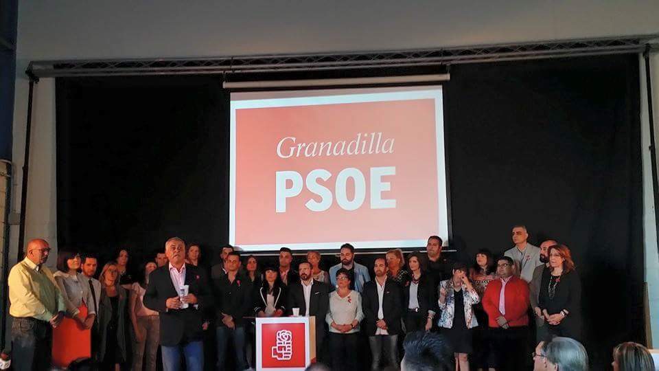 Presentación de la candidatura del PSOE para las elecciones municipales