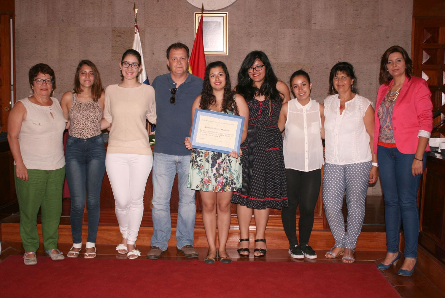 Premio Nacional de la Fundación ONCE al I.E.S. Magallanes