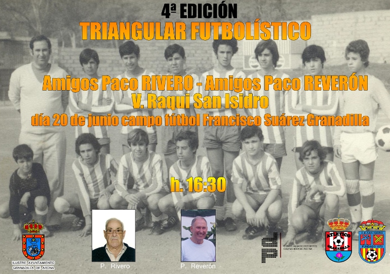 La 4ª edición del Triangular en homenaje a ‘Paco Rivero’ y ‘Paco Reverón’