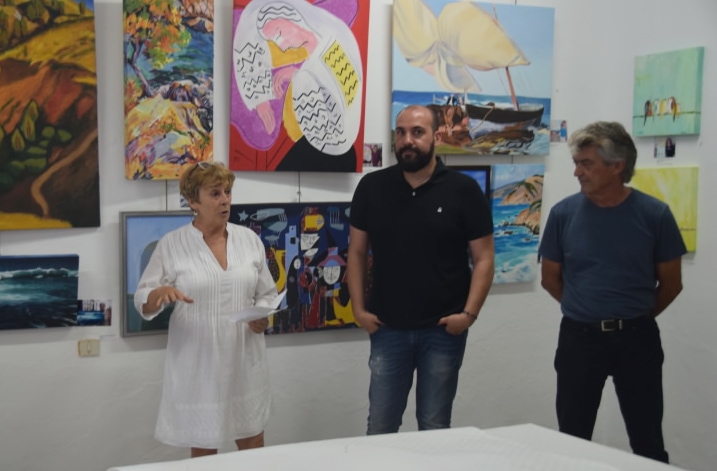 Exposición de los trabajos de l@s alumn@s de la ‘Escuela Municipal de Pintura y Escultura’ en El Médano