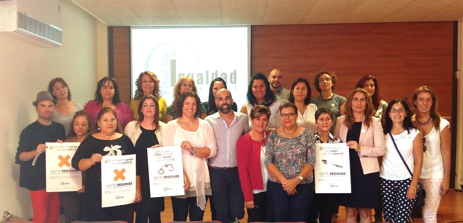 La campaña ‘No te resignes’ de la Red de Municipios del Sur de Tenerife por la Igualdad de Género