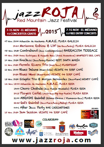 El festival musical ‘Jazz Roja 2015’
