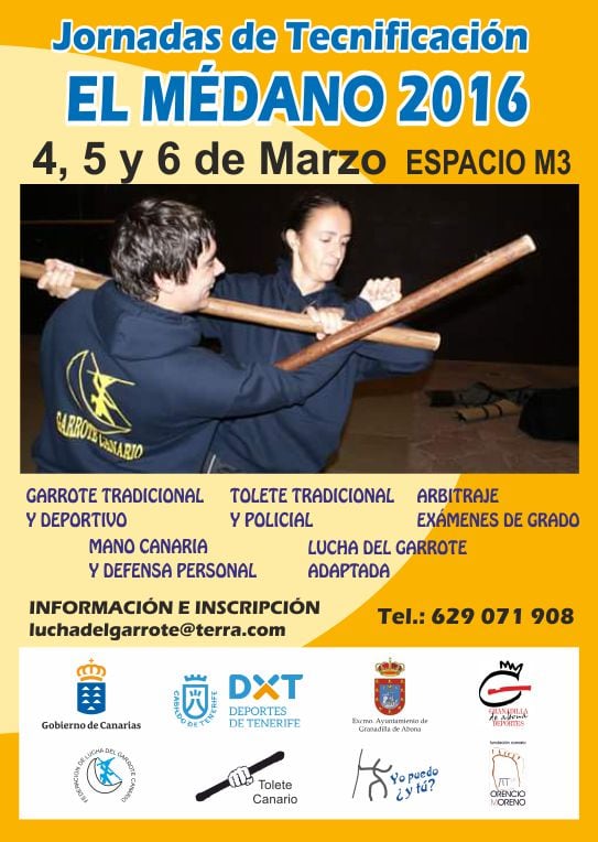 Las ‘Jornadas de Tecnificación Artes Marciales Canarias’ 2016, en El Médano