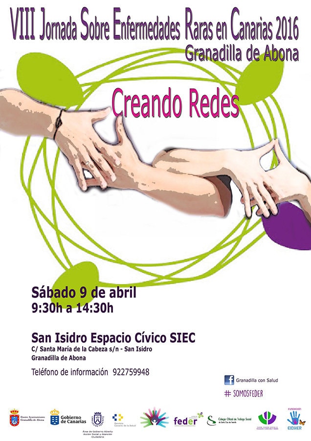La ‘VIII Jornada sobre Enfermedades Raras en Canarias’, bajo el lema ‘Creando Redes’