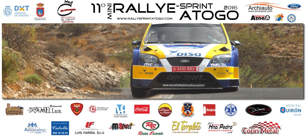 La 11ª edición del ‘Rallye Sprint Atogo’, este fin de semana