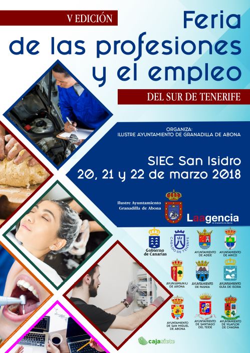 La V edición de la ‘Feria de las Profesiones y el Empleo del Sur de Tenerife’, este martes, miércoles y jueves en el SIEC