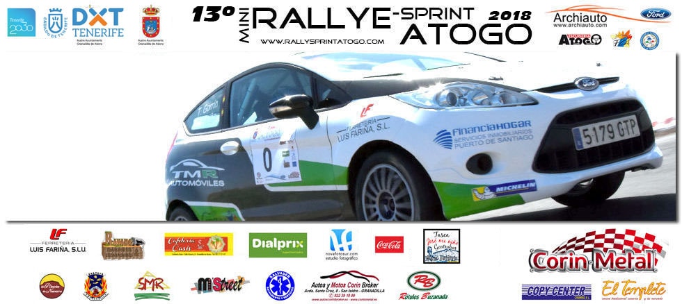 La XIII edición del ‘Rally-Sprint Atogo’, este viernes y sábado
