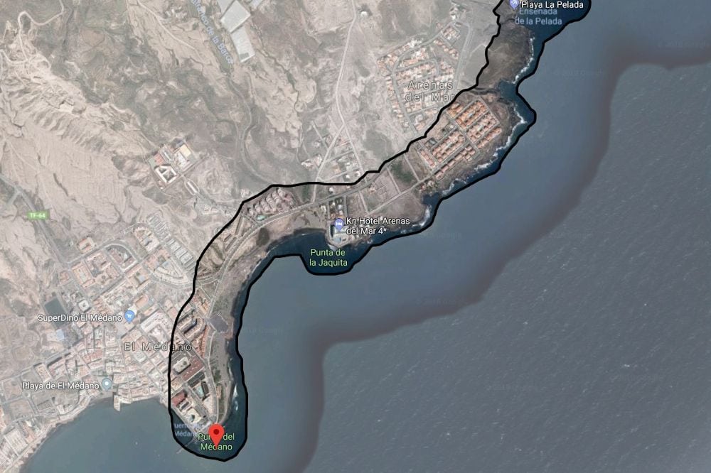 Sobre el deslinde marítimo entre la Punta de El Médano y la Playa de Pelada iniciado por Costas que afecta a 92 propiedades (I)
