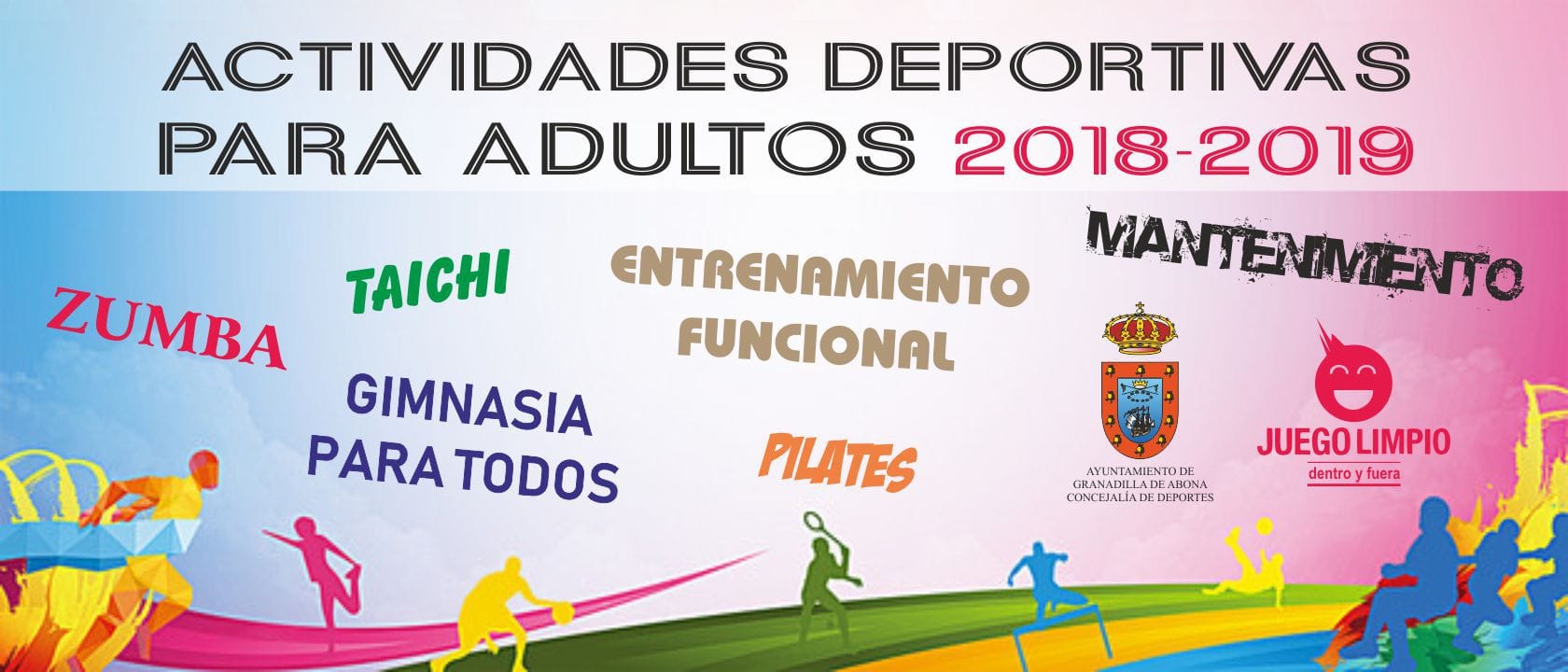 La inscripción a las ‘Actividades Deportivas para Adultos 2018-2019’ sigue abierta