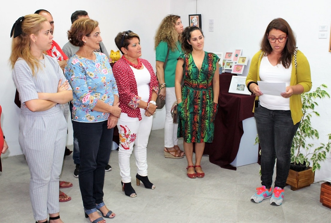 Exposición de ATELSAM de Granadilla de Abona en el Convento Franciscano con motivo del ‘Día Mundial de la Salud Mental’, hasta el 22 de octubre