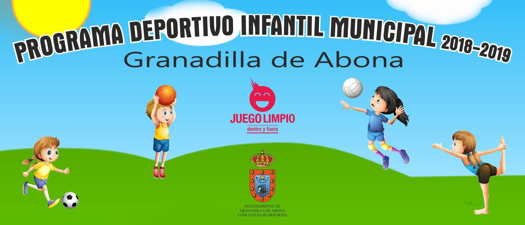 La inscripción a las actividades del ‘Programa Deportivo Infantil Municipal 2018-19’ sigue abierta