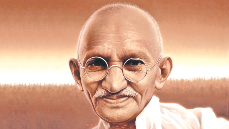 Frase de Mahatma Gandhi (I)