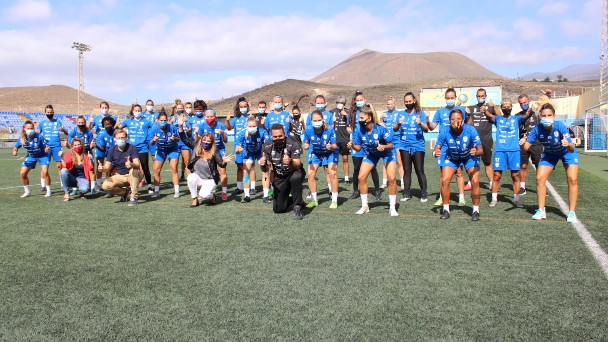 La UD Granadilla Tenerife Egatesa ante su sexta temporada en la élite del fútbol femenino nacional