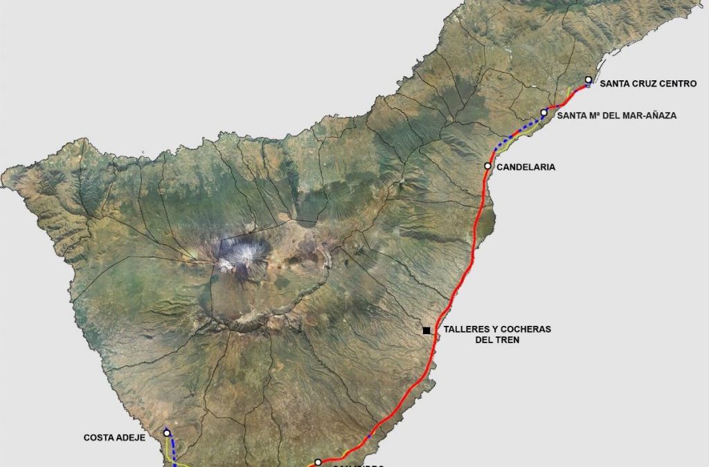 El ‘Tren del Sur’, un polémico proyecto que si se lleva a cabo contaría con dos paradas en Granadilla de Abona (I)